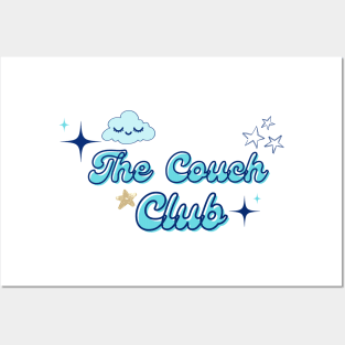 The couch club Posters and Art